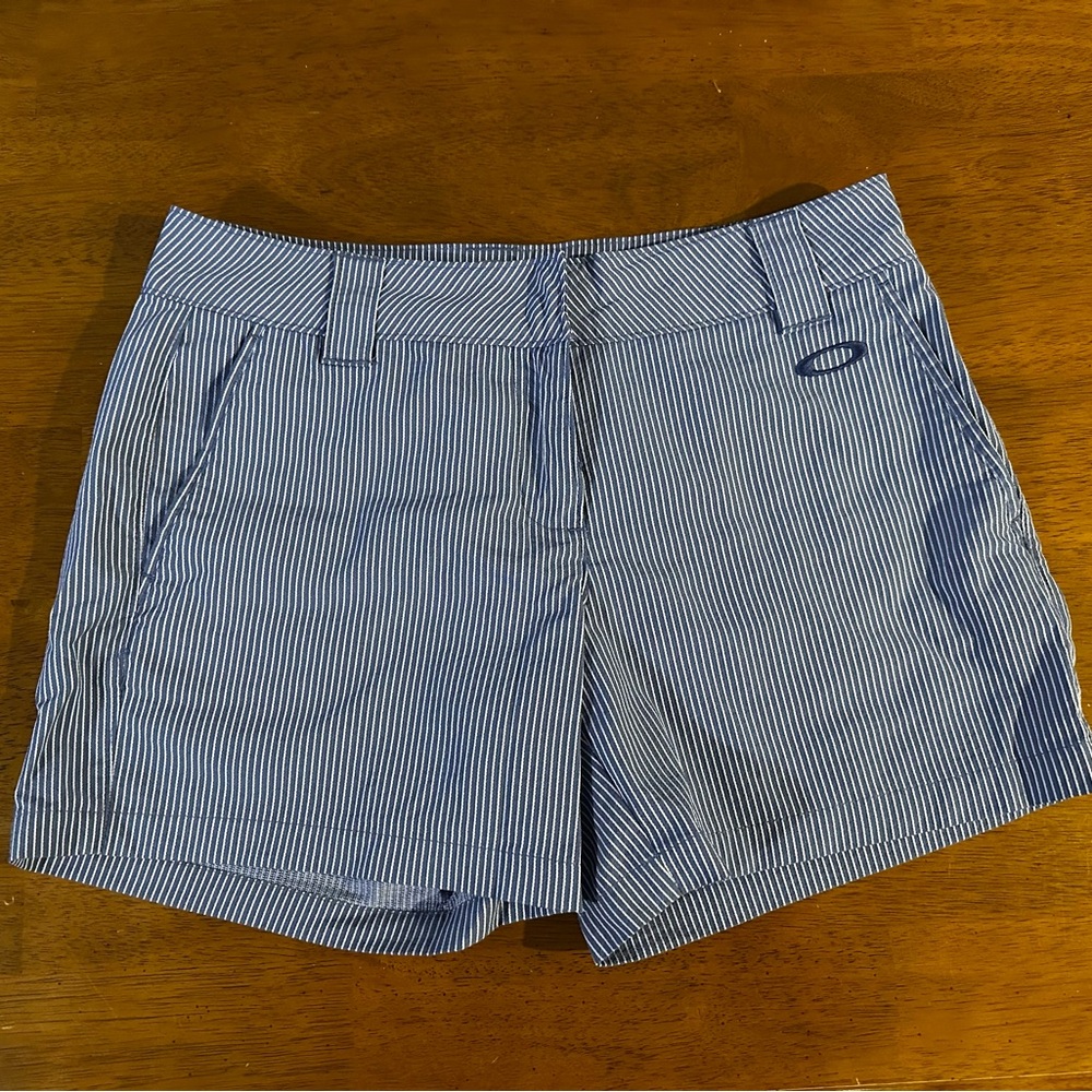 Oakley Women's Purple Stripe Shorts